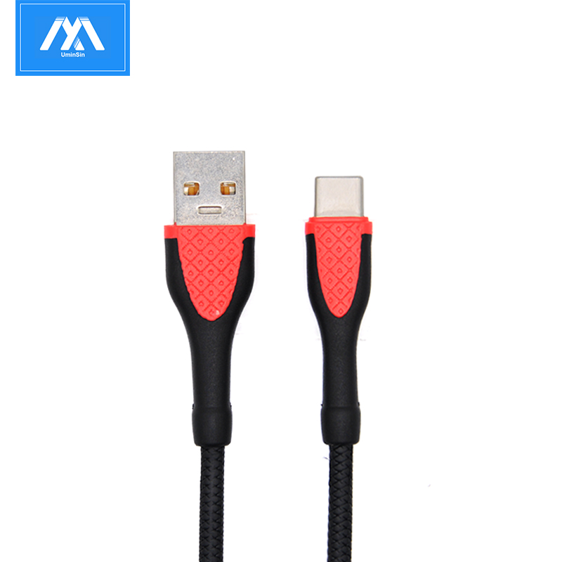 Durable TPE 5A USB C Type C USB Charging Data Sync Type C Cable Phone Accessories Cable
