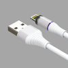 Magnetic LED Indicator Mobile Phone Accessories USB Cable 2A Charging for iPhone Lightning 