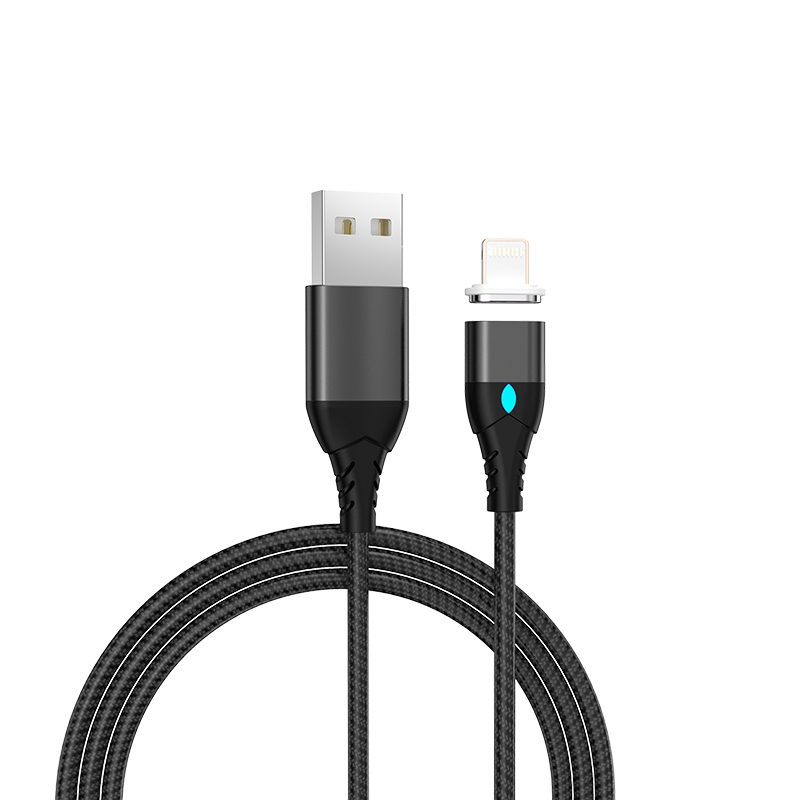 Wholesale Factory on Stock 3A Fast Charging 3 In1 Magnetic Charging USB Cable Lighting USB C Micro USB Data Cable