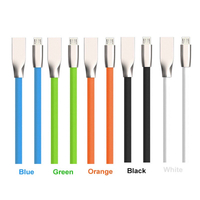 TPE Diamond Design Micro USB Cable Mobile Phone Data Cable for Sumsung Galaxy S7 Android Devices