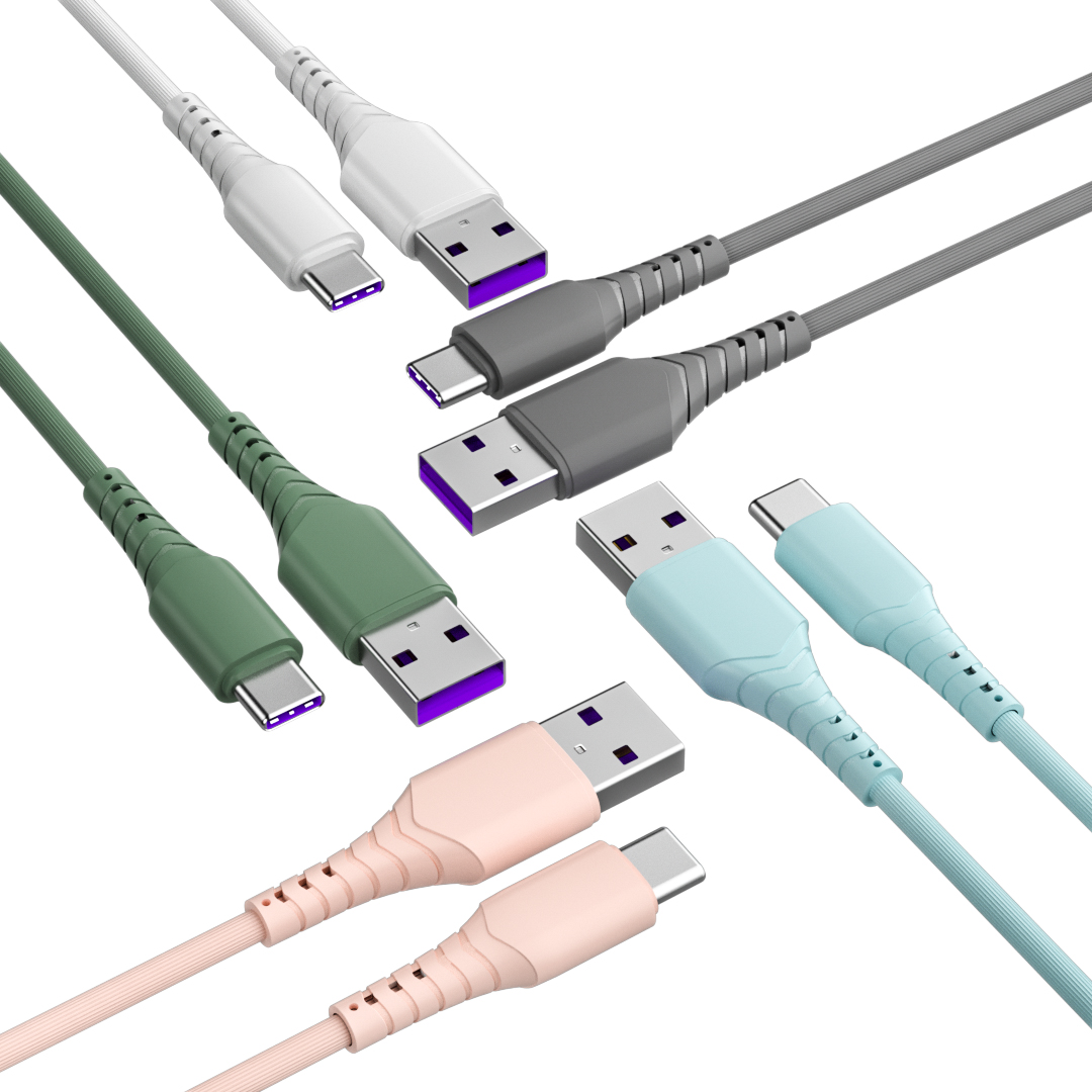 2022 Cell Phone Accessories Popular Cable USB Type C 3A Fast Charging USB Type C Fast Cable 3.0 for Samsung Phone Charger Cable